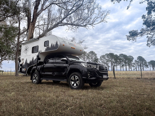 Camper Para Camioneta Doble Cabina S10 Hilux Amarok Frontier