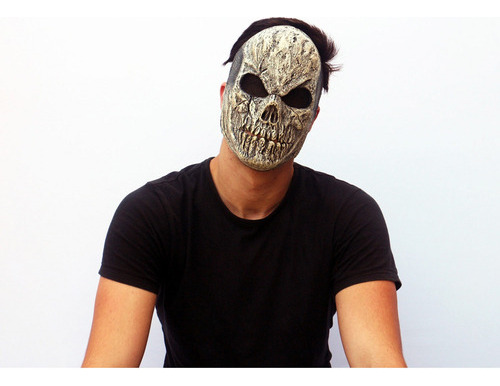 Máscara De Calavera Ghoulish Productions Old Skull 25607 Color Multicolor