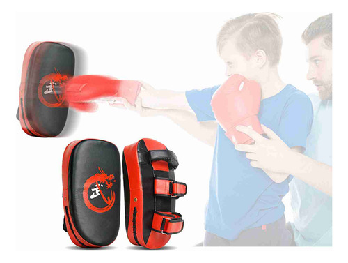 Escudo De Boxeo Kick Muay Thai Para Golpear Golpes Curvos