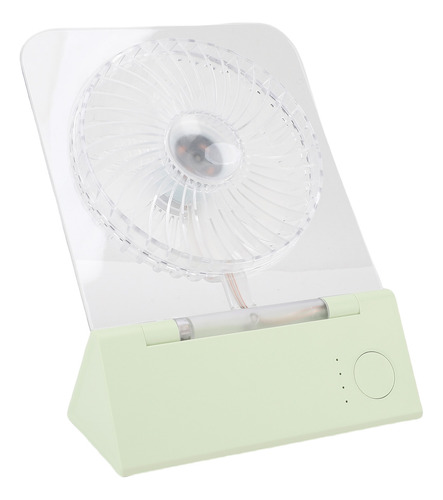Ventilador De Escritorio Con Agua, Transparente, Montado En