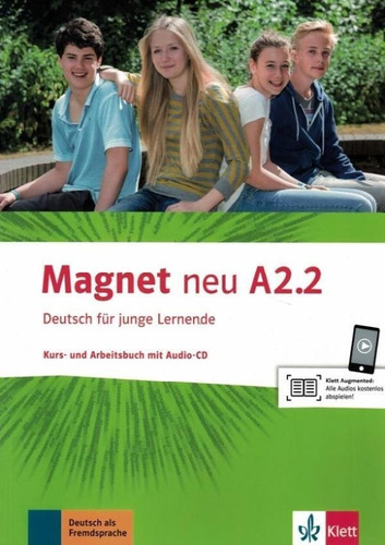 Magnet Neu A2.2 - Kursbuch + Arbeitsbuch + Cd