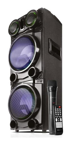 Parlante Karaoke C/mic Inal 120w Bt Led Klipxtreme Kls-670