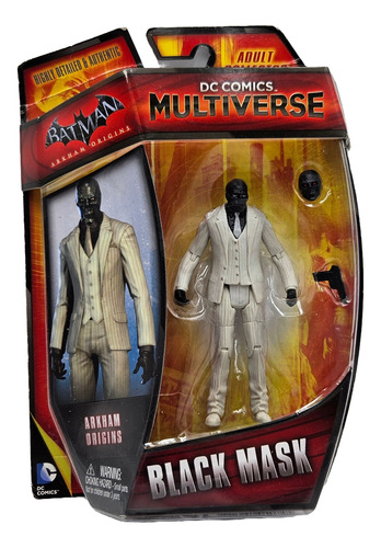 ### Mattel Dc Multiverse Arkham Origins Black Mask ###