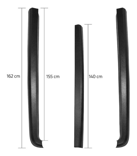 Jinetes Molduras Para Batea Ranger 2013/2019 Protector Cubre