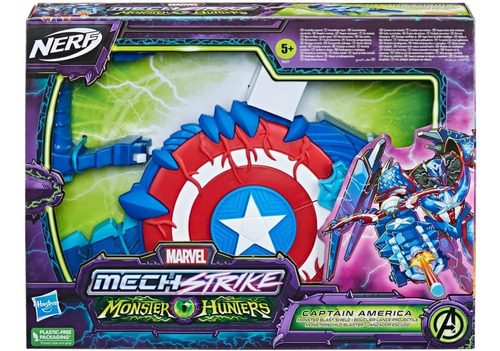  Avengers Mechstrike Monster Escudo Lanzador Capitán América