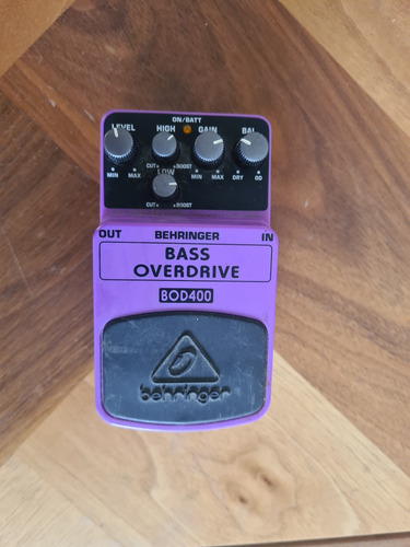 Overdrive Para Bajo- Bod400  Behringer