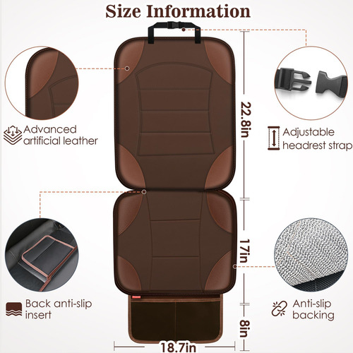 Protector De Asiento De Automóvil Sinvitron Para Asiento Par