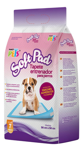 Tapete Entrenador Para Perro (pads) Fancy Pets 7 Pz