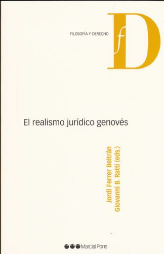 Libro El Realismo Jurídico Genovés Lku