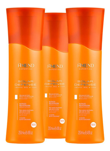 Kit Amend Solar Defense Shampoo E Condicionador 250ml