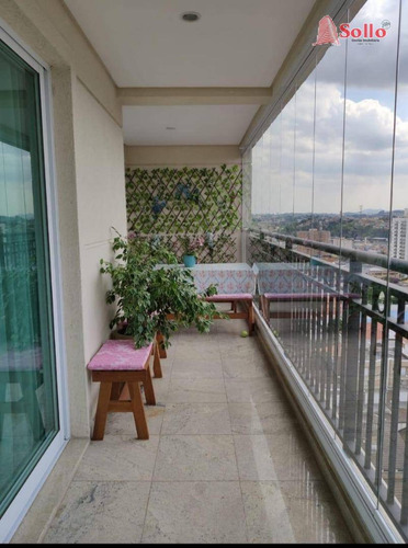Imagem 10 de 30 de Apartamento Totalmente Mobiliado Com 3 Suítes E 3 Vagas, 150m² - Vila Rosália - Guarulhos/sp - Ap0491