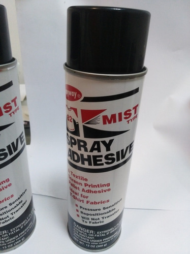 Adhesivo Spray Reposicionable Para Tapetes Cameo Sublimacio