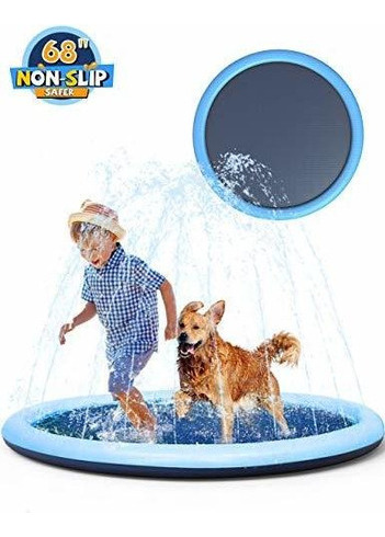 Aspersor Antideslizante Para Ninos Pequenos, Piscina Para