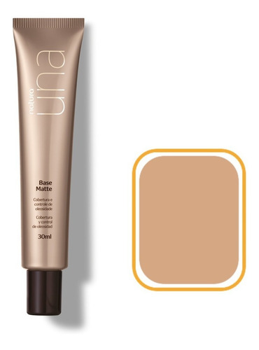 Base de maquillaje líquida Natura Una Base Matte tono 12f - 30mL 30g