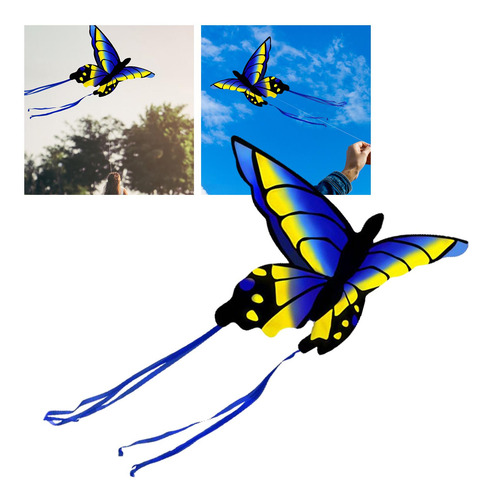 Divertida Cometa De Mariposa Para Deportes Al Aire Estilob