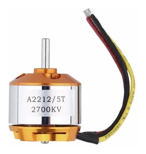 Motor Brushless A2212 5t 2700kv Perfeito Em Asa Zagi Tucano