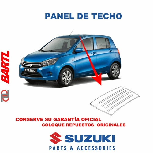 Panel De Techo Original Suzuki Celerio 2014-17