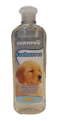 Shampoo Perros Cachorros Porta Todo Tipo De Pelo X 500ml