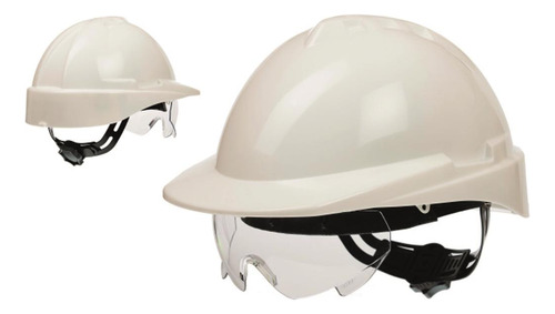 Casco Milenium Class S/v Blanco Con Visor T Libus 903785