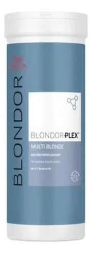 Polvo Decolorante Wella Blondor Plex Multi Blonde Rubio 400g