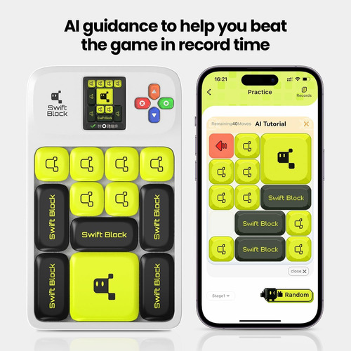 Swift Block Wislide, Juego De Rompecabezas Super Slide Slidi