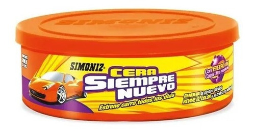 Cera Carro Super Brillo Filtro Uv  Simoniz Siempre Nuevo