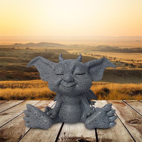 Goblin Garden Statue Yard Césped Porche Patio C Multi