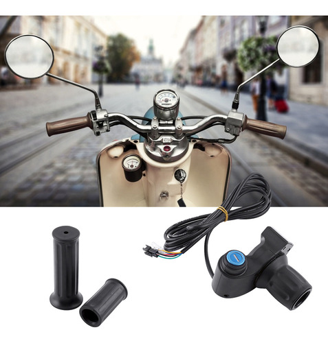 W Mango De Medio Acelerador Para Scooter De Bicicleta