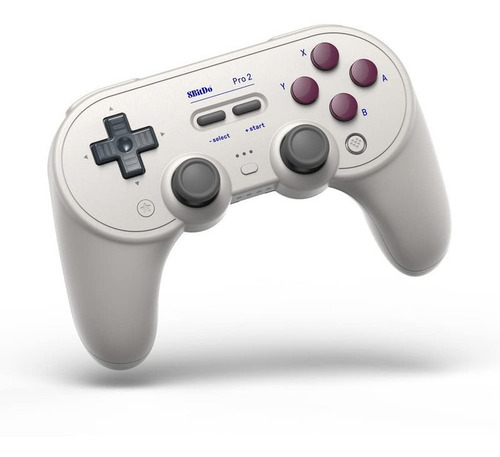 8bitdo Pro 2 Control Inalámbrico Hall Effect Joystick Switch Color Gris