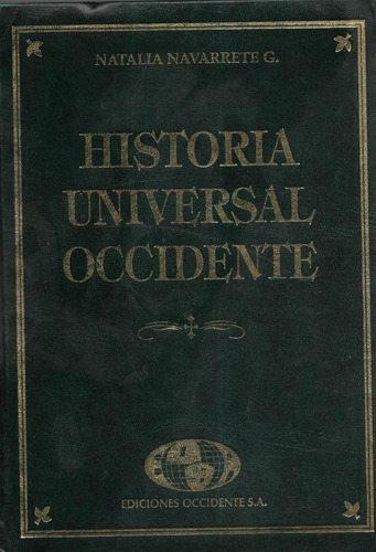 Historia Universal Occidente / Natalia Navarrete Guajardo (Usado)