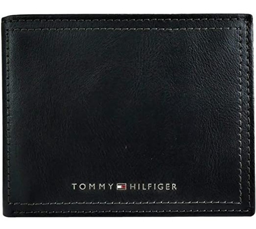 Billetera Hombre Tommy Hilfiger Cuero 100% Genuino