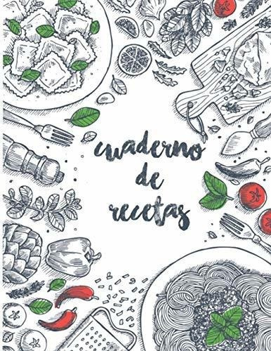 Cuaderno De Recetas Libro De Recetas Parapletar, De Créatifs, Ateliers. Editorial Independently Published En Español