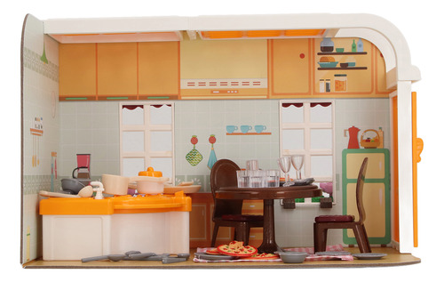 Dollhouse Furniture Play Set Toy Model Toy House Scene