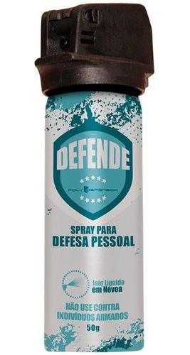 Spray Para Defesa Pessoal Poly Defensor Jato Em Névoa 50 G