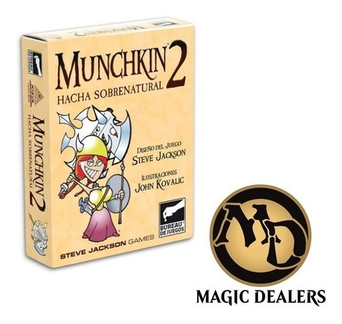 Munchkin 2 Hacha Sobrenatural - Ed. Nacional - Magicdealers