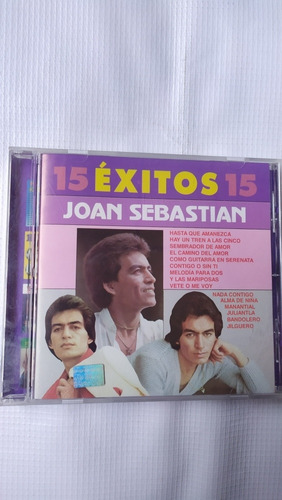 Joan Sebastian 15 Éxitos Disco Compacto Original 