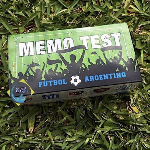 Imagen 2 de 5 de Memotest Futbol Argentino Europeo Madera Juego Memoria Niños