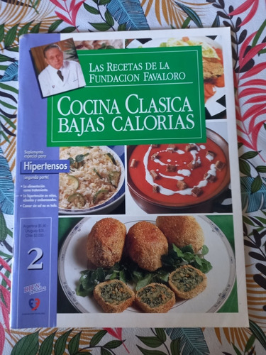 Revista Cocina Clásica Bajo Colesterol Recetas Favaloro 