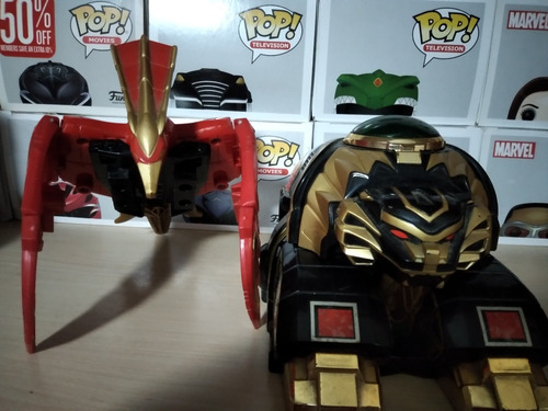 Power Rangers - Thunder Megazord - Zord Rangers (Usado)