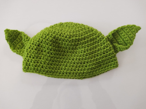 Gorros Crochet Artesanal Niño - Yoda