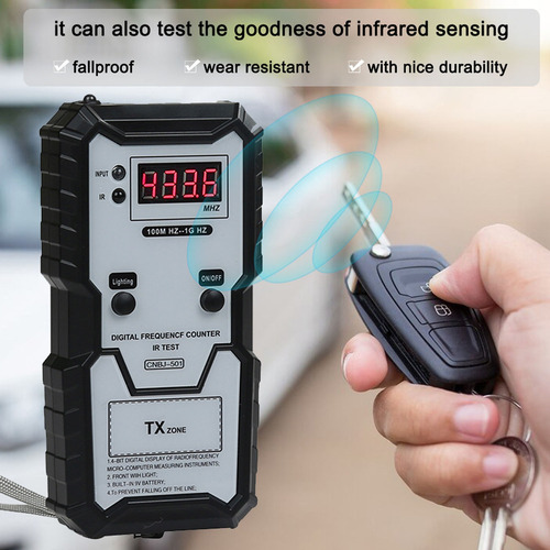 Control Remoto Coche Probador Infrarrojos Detector Luces Led