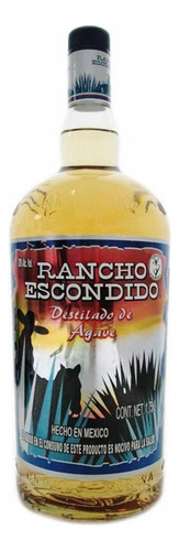 Pack De 4 Destilado De Agave Rancho Escondido 1.75 L