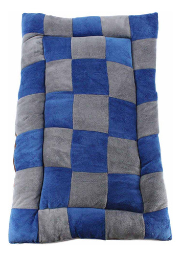 Kit 2 Colchonete Colchão Pet Caminha Tapete Lavável 100x60 Cor Rosa E Azul