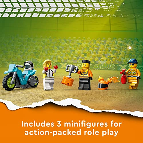 Caminhão De Acrobacias Toy Lego City Stuntz E Ring Of Fire C