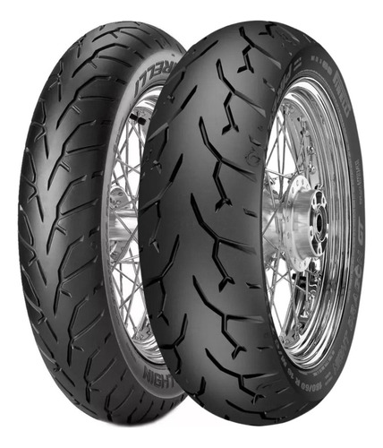 Par Pneu Night Dragon Pirelli 130/80b17 + 180/65b16 Moto