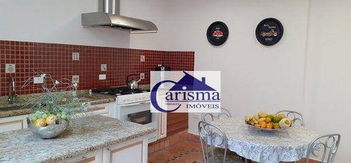 Imagem 2 de 30 de Sobrado Com 4 Dormitórios, Sendo 3 Suítes, À Venda, 310 M² Por R$ 1.500.000 - Vila Assunção - Santo André/sp - So0840