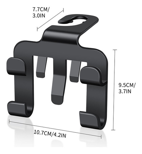 Qipai Gancho Universal C Para Asiento Y Respaldo Para
