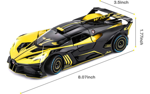 Modelo De Coche De Juguete Para Bugatti Compatible Con Bugat