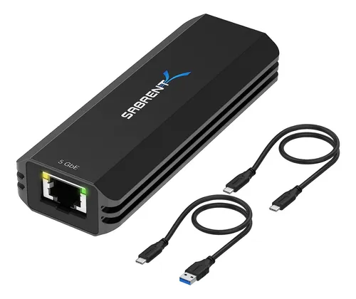 Adaptador Ethernet Sabrent Usb Tipo A O Tipo C A 5g
