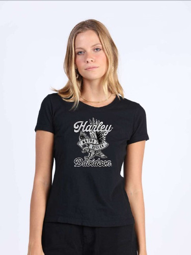 Camiseta Babylook Brasilia Harley-davidson Lab002-23vw